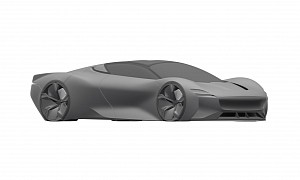 Leaked Jaguar E-Supercar Patent Images Look Like a Modern XJ220 Remake