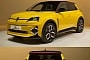 Leaked: Renault 5 Shines Brightly in Yellow, and Tesla Model 3 'Plaid' Takes a Stroll