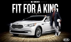 LeBron James Drives Kia K900 to Collect 10 Million Dollar Bet