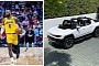 LeBron James Shows Off His Very Own 2022 GMC Hummer EV Truck, Says He Loves This Beast