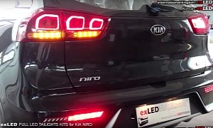 LED Tuning Is Really Popular in Korea, Here's a Custom Kia Niro Hybrid