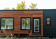 Legacy Tiny Home Has a Single-Floor Layout and Oversized Windows for Spectacular Views