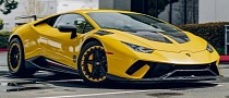Legend Says This Twin-Turbo Lambo Huracan Can Smell Bugattis From a Mile Away