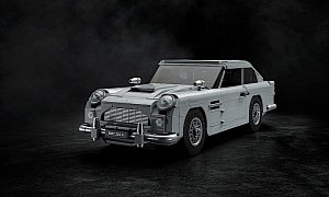 LEGO Aston Martin DB5 Launched with Working James Bond Gadgets