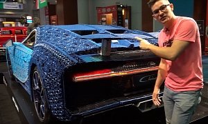 Lego Bugatti Chiron Gets Reviewed Like a Real Car