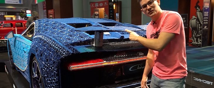 Lego Bugatti Chiron Gets Reviewed Like a Real Car