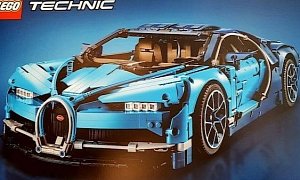 LEGO Bugatti Chiron Leaks Online, Looks Ready to Roll