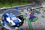 LEGO Bugatti Veyron Parked in Legoland