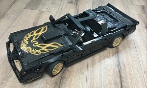 LEGO Builder Nails Bandit's Legendary Pontiac Trans Am Firebird