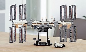 LEGO Built the ISS from Plastic Bricks and Sent It to the Edge of Space