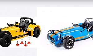 LEGO Caterham Seven 620R Build Video Reveals a Big Problem: No Steering