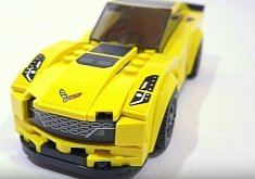 LEGO Chevrolet Corvette Z06 Speed Build Is a Cool Coffee Break Short Movie