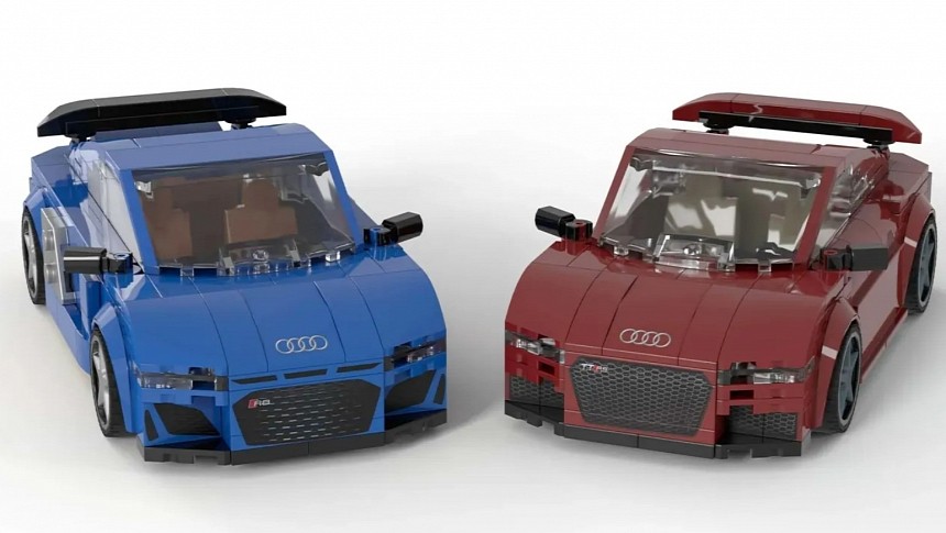 LEGO Ideas Audi Showroom 