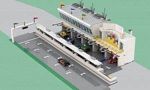 Lego Ideas F1 Racetrack and Paddock Is the Best F1-Themed Build You Can Find