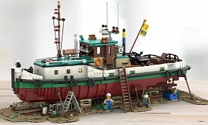 LEGO Ideas Tugboat Will Let You Live Your Sea Dog Dreams