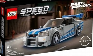LEGO Introduces Fast & Furious Nissan Skyline GT-R Featuring Brian O'Conner Minifigure