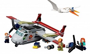 LEGO Jurassic World Sets Have Net-Shooting Off-Roader and Airplane With Break-Off Engines