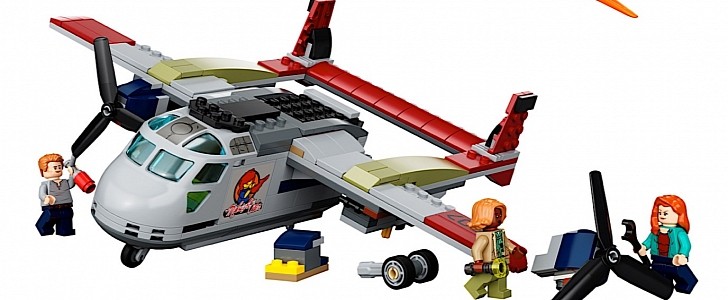LEGO Quetzalcoatlus Plane Ambush
