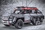 LEGO Land Rover Defender Half-Track Conversion Is Epic