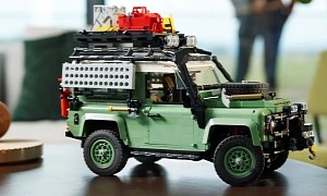 LEGO Launches 'Icons' Land Rover Classic Defender 90 With a Heartwarming Video