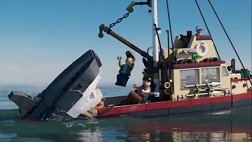 LEGO celebrates 50 years of Jaws with a dedicated set