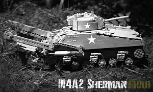 LEGO M4 Sherman Crab Is a Grown-Up’s Delight
