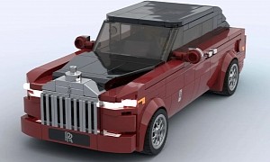 LEGO Model of the Rolls-Royce Phantom VIII Reminds You What Luxury Is All About