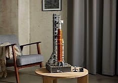 LEGO Puts 8.8 Million Pounds of Thrust on Your Desk and the Milky Way Galaxy on the Wall