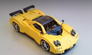 Lego Replica for the Pagani Zonda C12 S