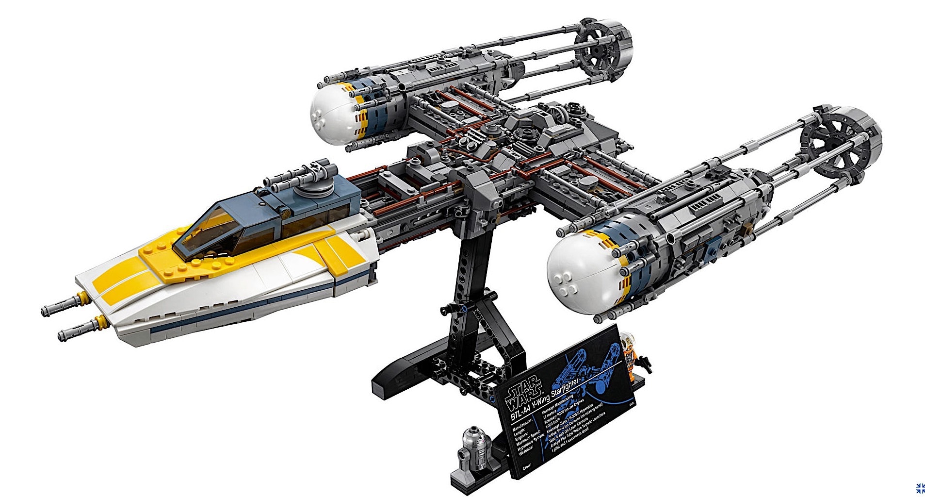 LEGO Star Wars Y-Wing Will Make You Luke Skywalker Milked a Siren - autoevolution