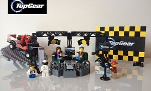 LEGO Top Gear Set Is an Homage to Clarkson, Hammond, and May Show