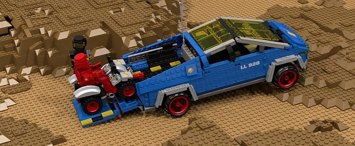 LEGO Tesla Cybertruck