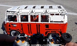 LEGO Volkswagen Bus Is a Hippie Engineer’s Dream