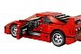 LEGO’s Ferrari F40 Is Now Available for Purchase