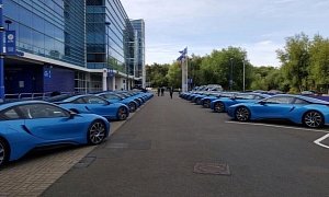 Leicester City FC Players Now Drive BMW i8 Cars for Winning the Premier League