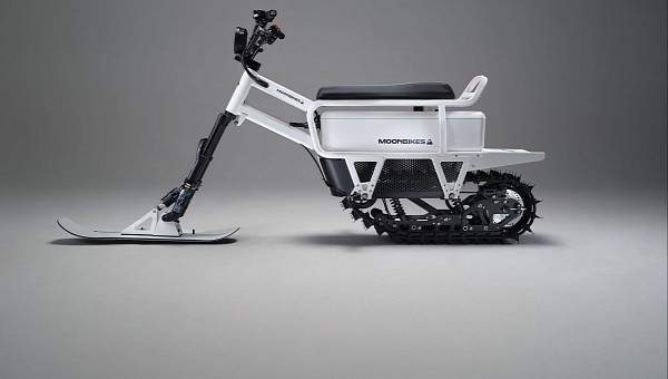 MoonBike is the all-electric snowmobile that can provide eco-friendly winter fun