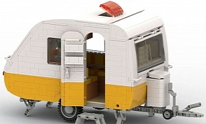 Let's Support This Sixties Caravan LEGO Ideas Project and Get Busy With 1,500 Pieces