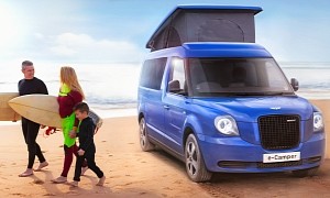 LEVC Previews Upcoming e-Camper Model, World’s First Electric Camper Van
