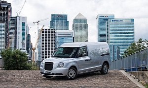 LEVC Van Unveiled as London Black Cabs Offspring