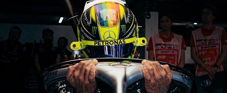 Lewis Hamilton at Dutch GP