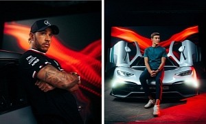 Lewis Hamilton and George Russell Check Out the Mercedes-AMG One, They Don’t Drive It Yet