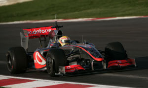 Lewis Hamilton Crashes McLaren MP4-24 Again, in Barcelona