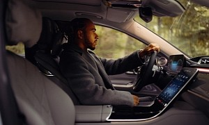 Lewis Hamilton Doesn’t Enjoy Driving on the Road, Unless It’s the New S-Class