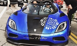 Lewis Hamilton Drives Koenigsegg at Gumball 3000, Runs Out of Fuel in the Desert