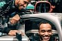 Lewis Hamilton Lets His Brother Sit in the New 2022 Formula 1 Car
