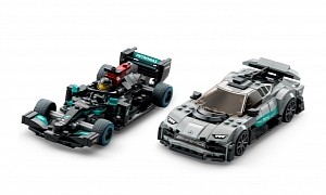 Lewis Hamilton's Mercedes-AMG Formula 1 Car Joining LEGO Family This Spring