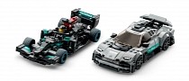 Lewis Hamilton's Mercedes-AMG Formula 1 Car Joining LEGO Family This Spring