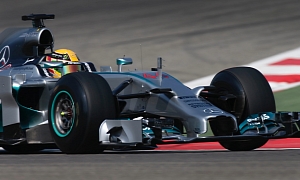 Lewis Hamilton Tops Time Sheets in Third Bahrain Testing Day