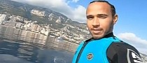 Lewis Hamilton’s “Important” Days Off Are on an Electric Lift Surfboard