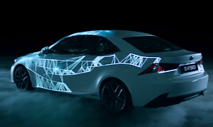 Lexus Advertises 2014 IS Performances Through Real-Life Game